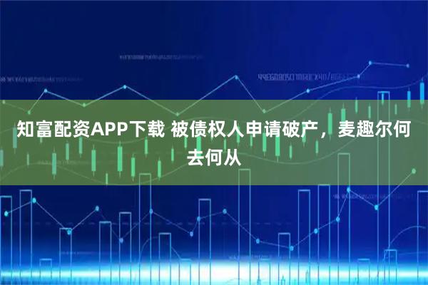 知富配资APP下载 被债权人申请破产，麦趣尔何去何从